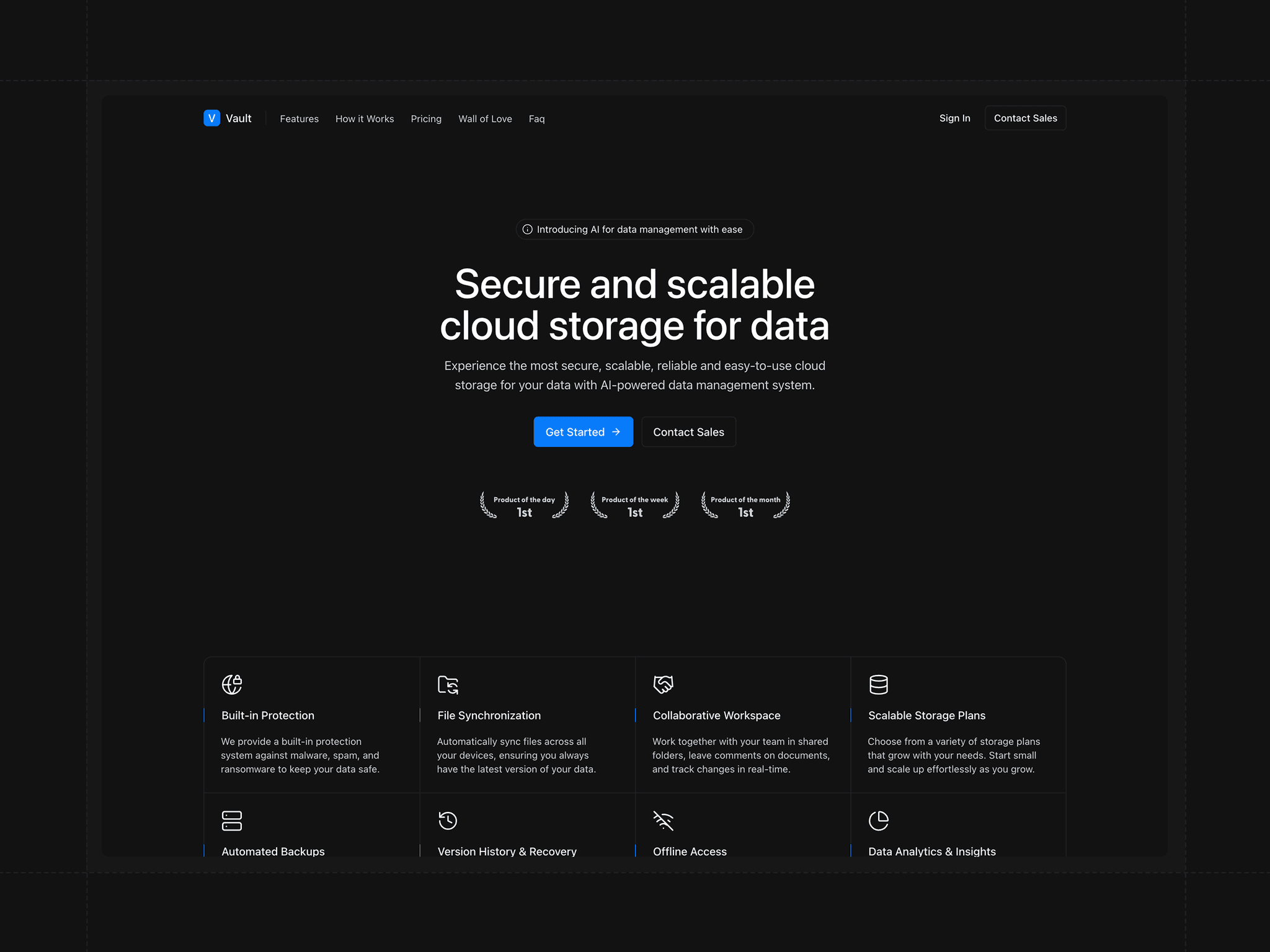 Vault Web App